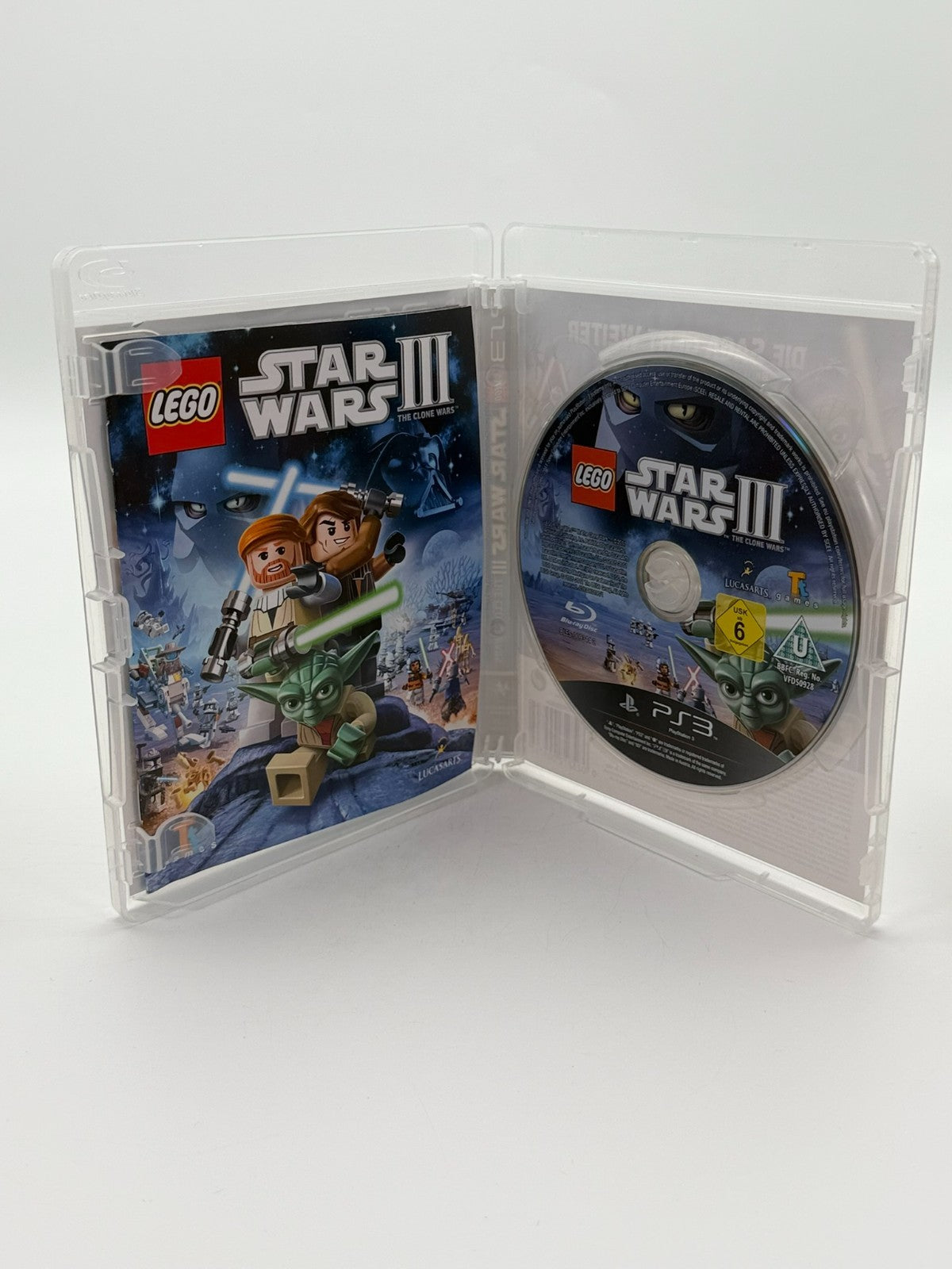 Lego Star Wars III The Clone Wars Sony Playstation 3 Sehr guter Zustand CIB OVP