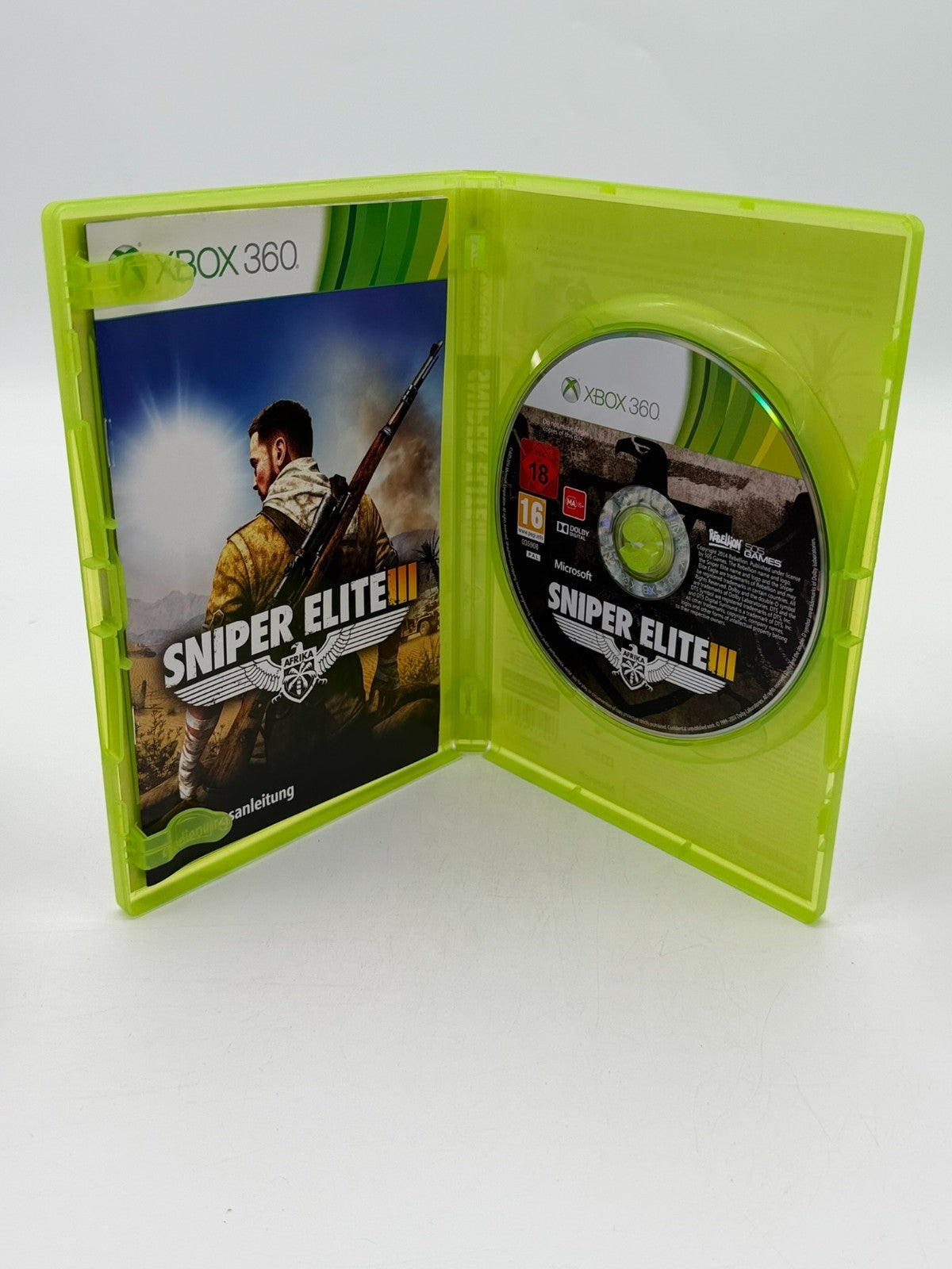 Sniper Elite III Microsoft XBox 360 Sehr guter Zustand CIB OVP