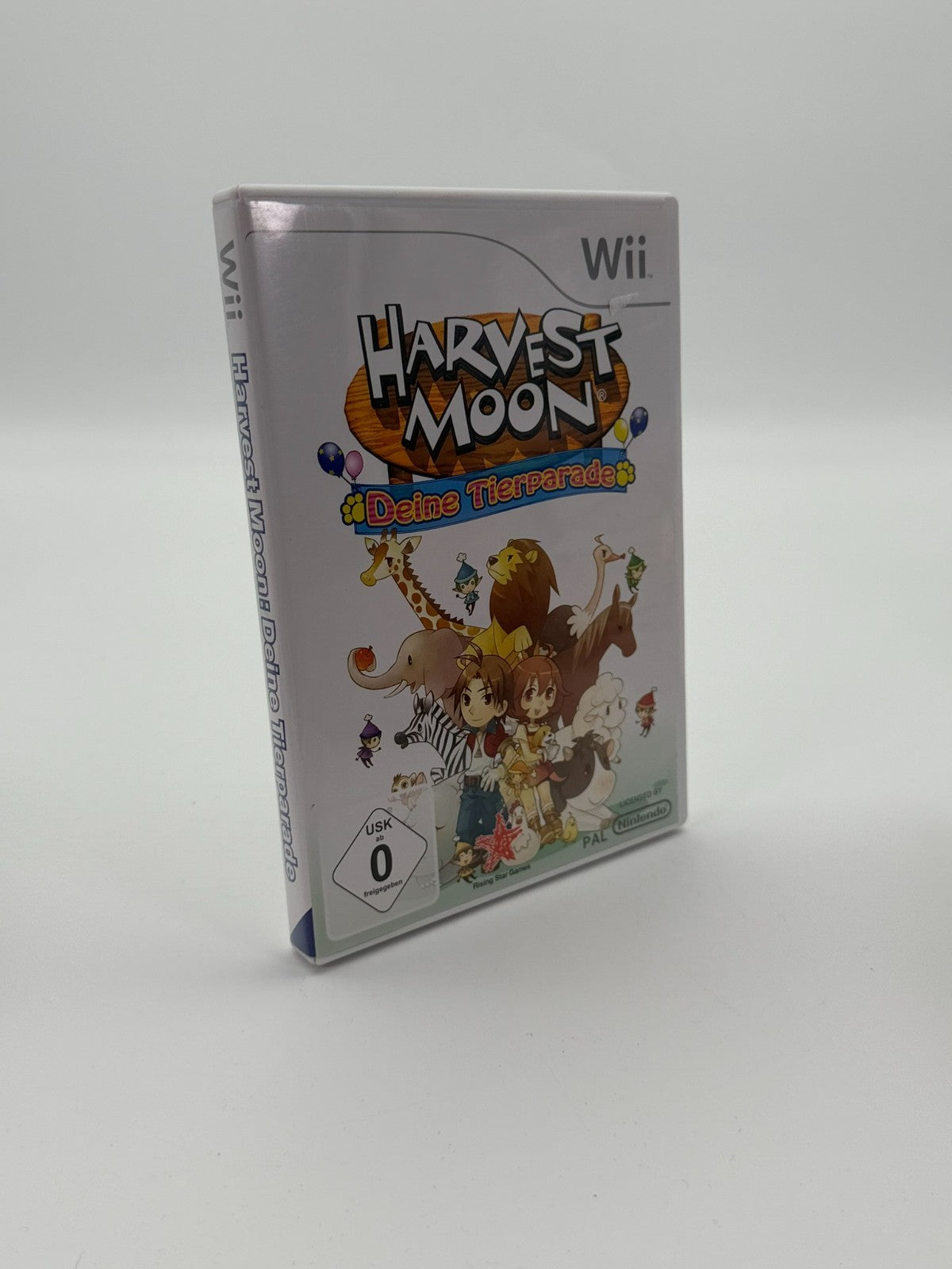 Harvest Moon Deine Tierparade Nintendo Wii Sehr guter Zustand CIB OVP