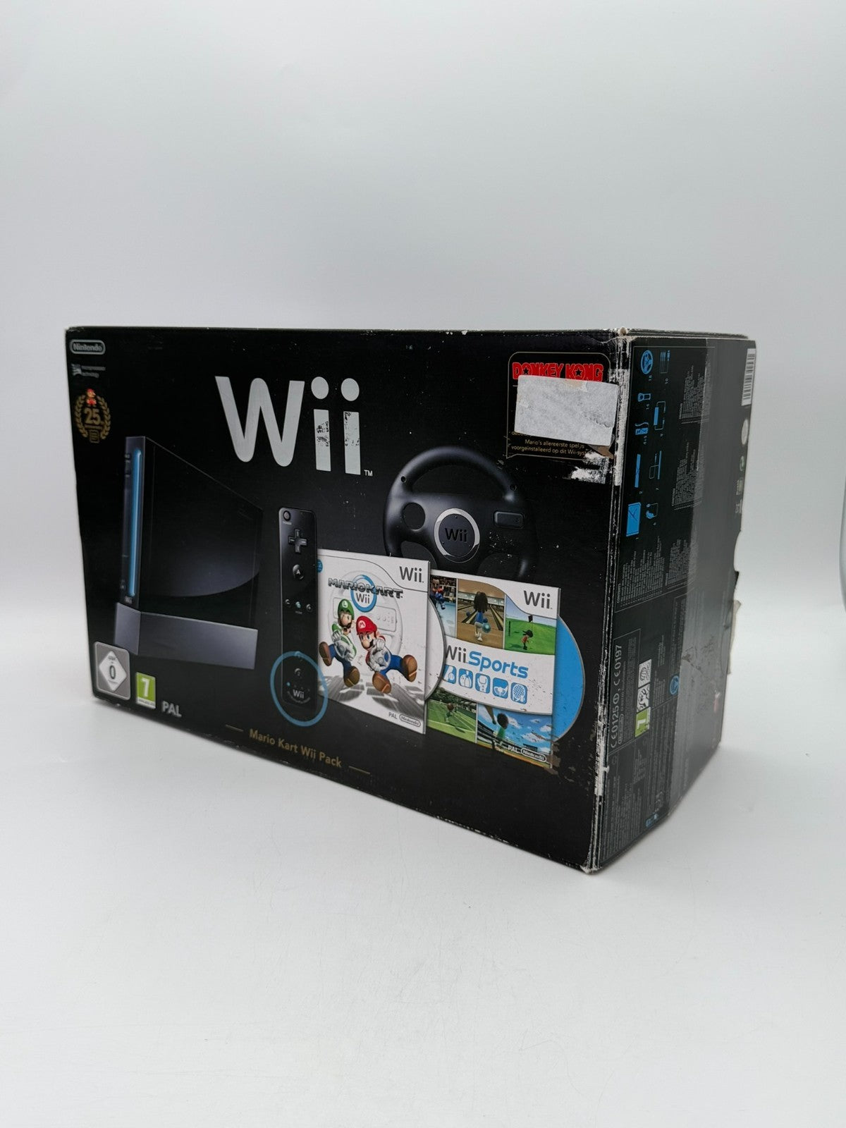 Nintendo Wii 25th Anniversary Schwarz Zustand gut getestet