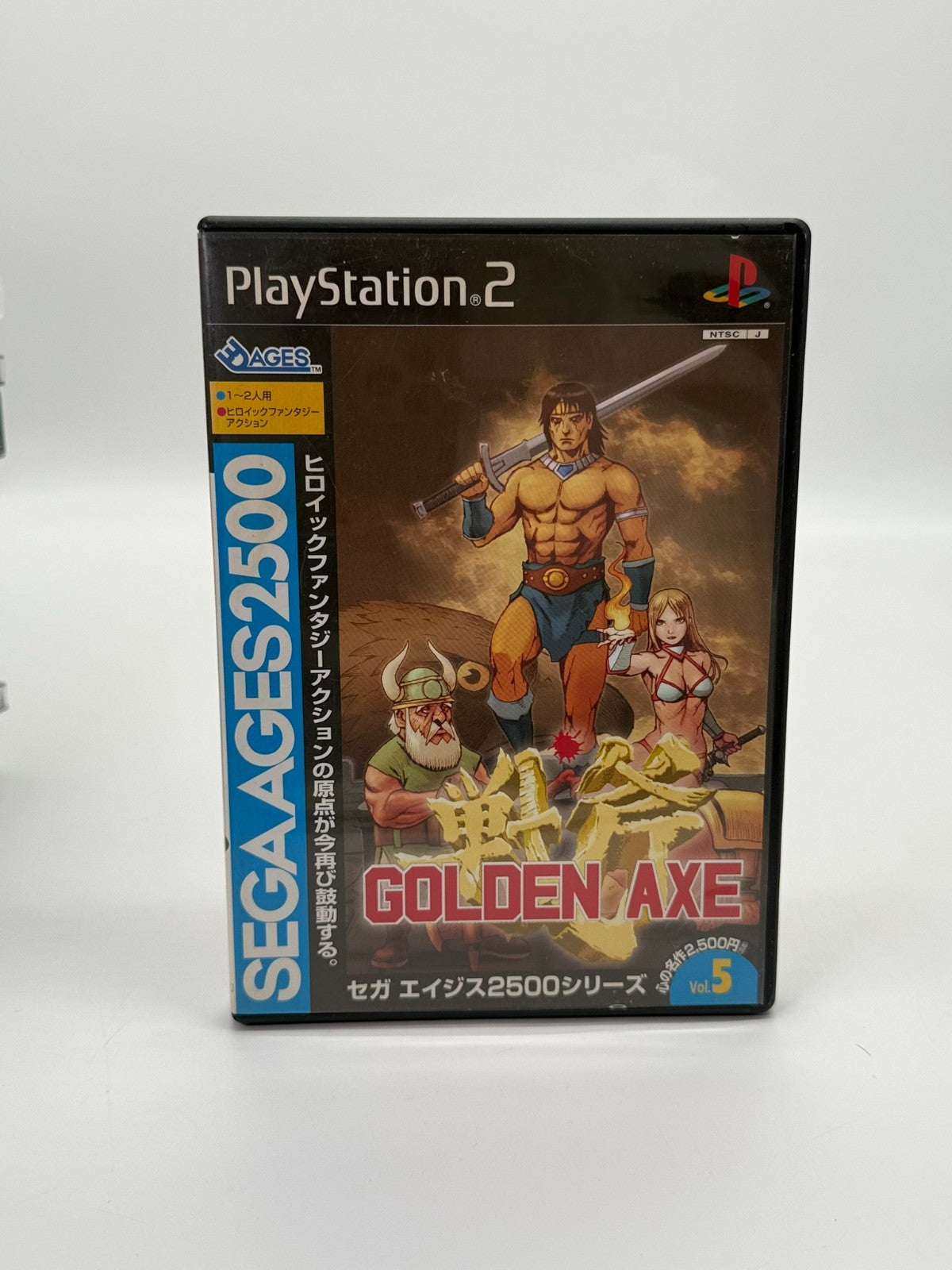 Golden Axe Sony Playstation 2 NTSC-J Très bon état CIB OVP