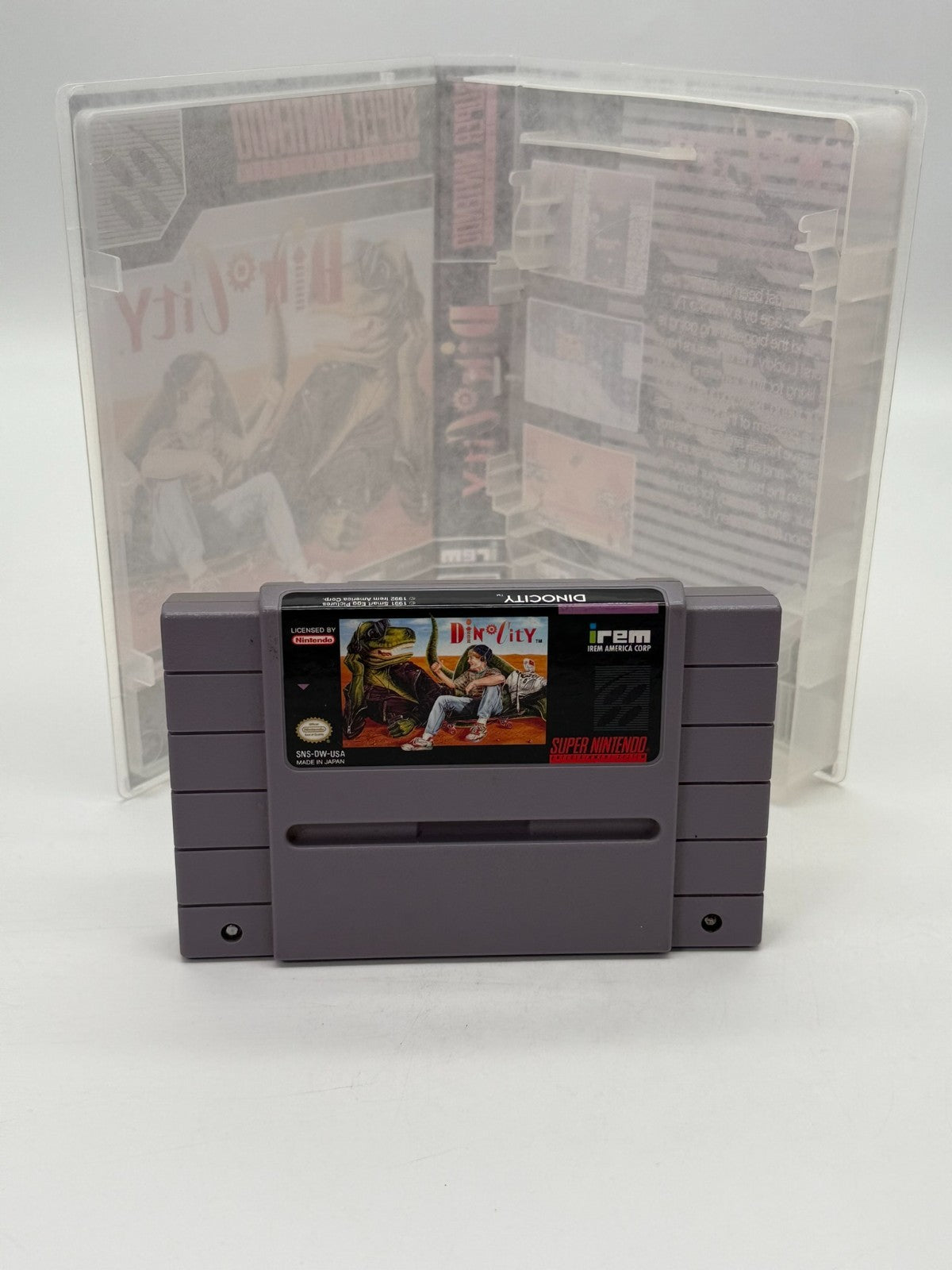 DinoCity Super Nintendo SNES NTSC-U/C bon état