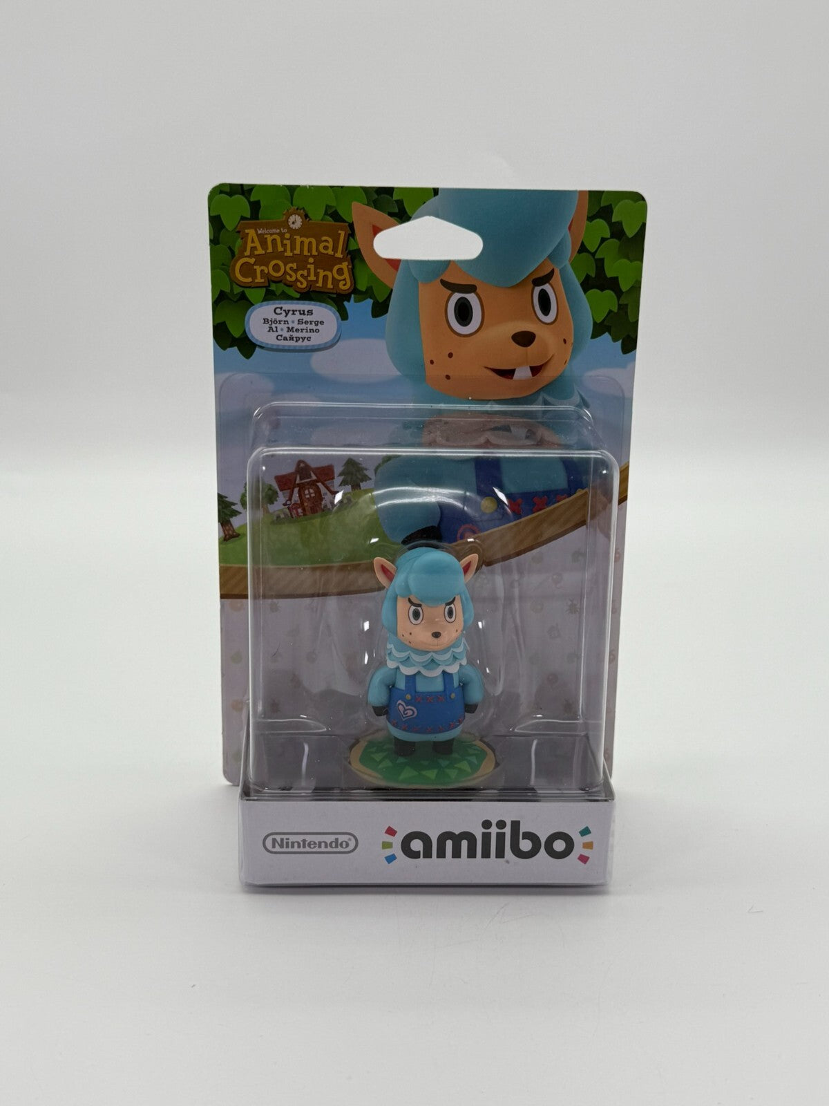 Animal Crossing Cyrus Björn Amiibo 3DS Wii U Switch Neu Factory Sealed