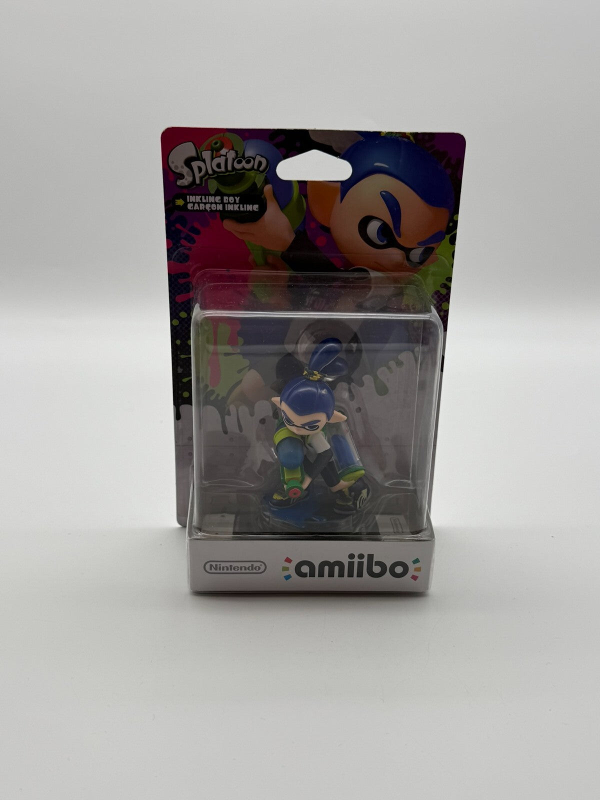 Splatoon Garçon Inkling Amiibo 3DS Wii U Switch Neuf & Inutilisé