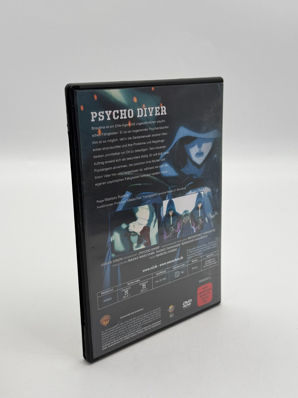 Psycho Diver Manga Mania DVD Anime Very good condition