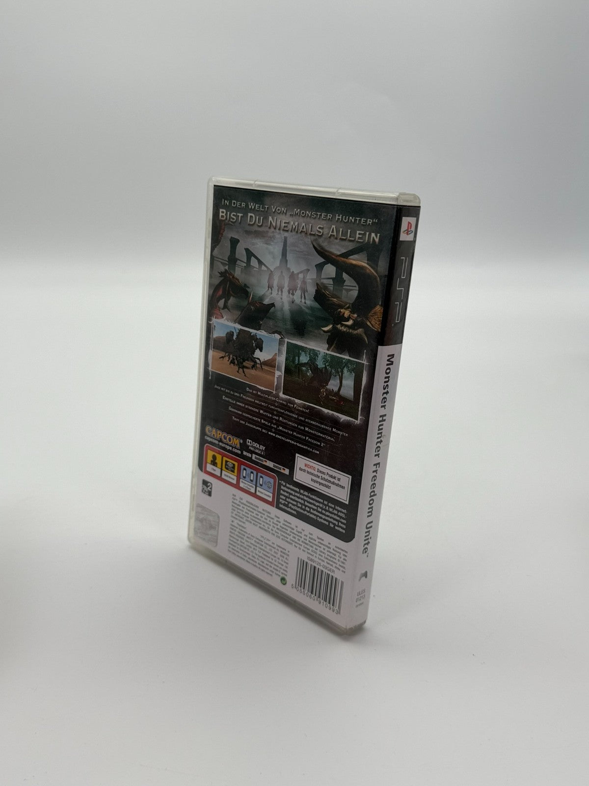 Monster Hunter Freedom Unite Sony PSP akzeptabler Zustand CIB OVP