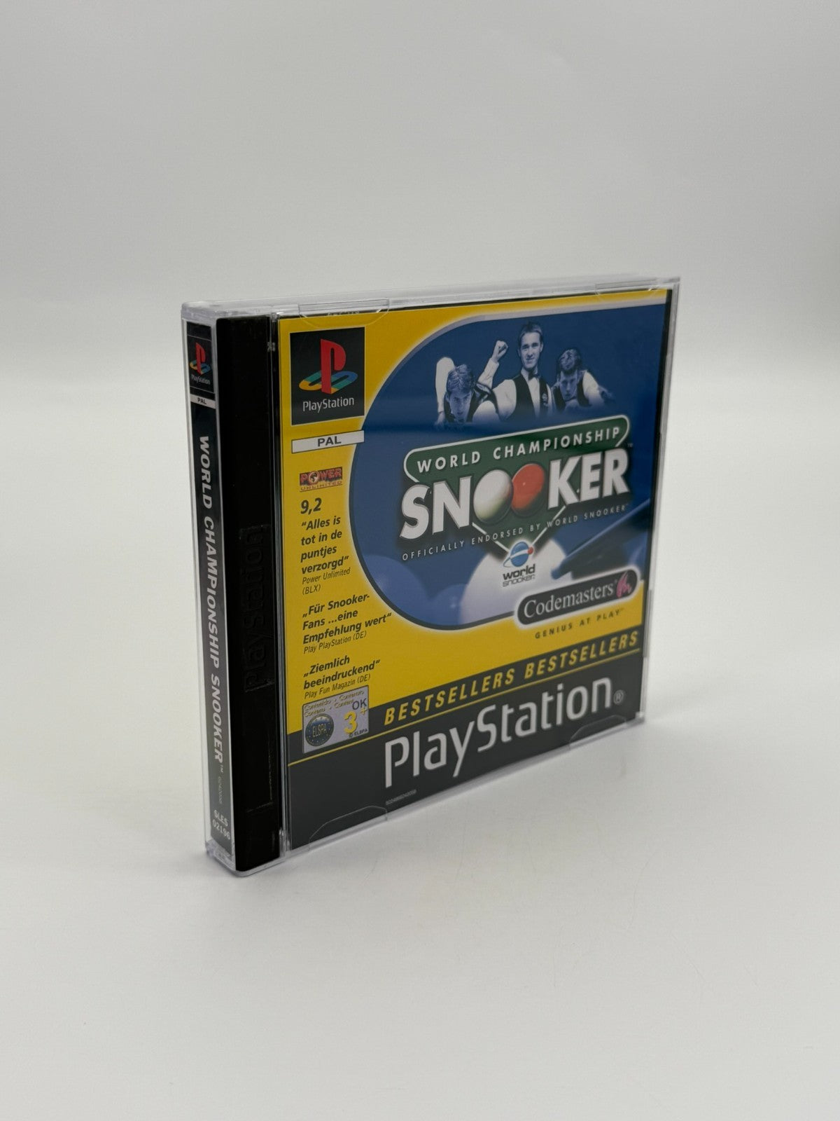 World Championship Snooker Sony Playstation 1 bon état CIB