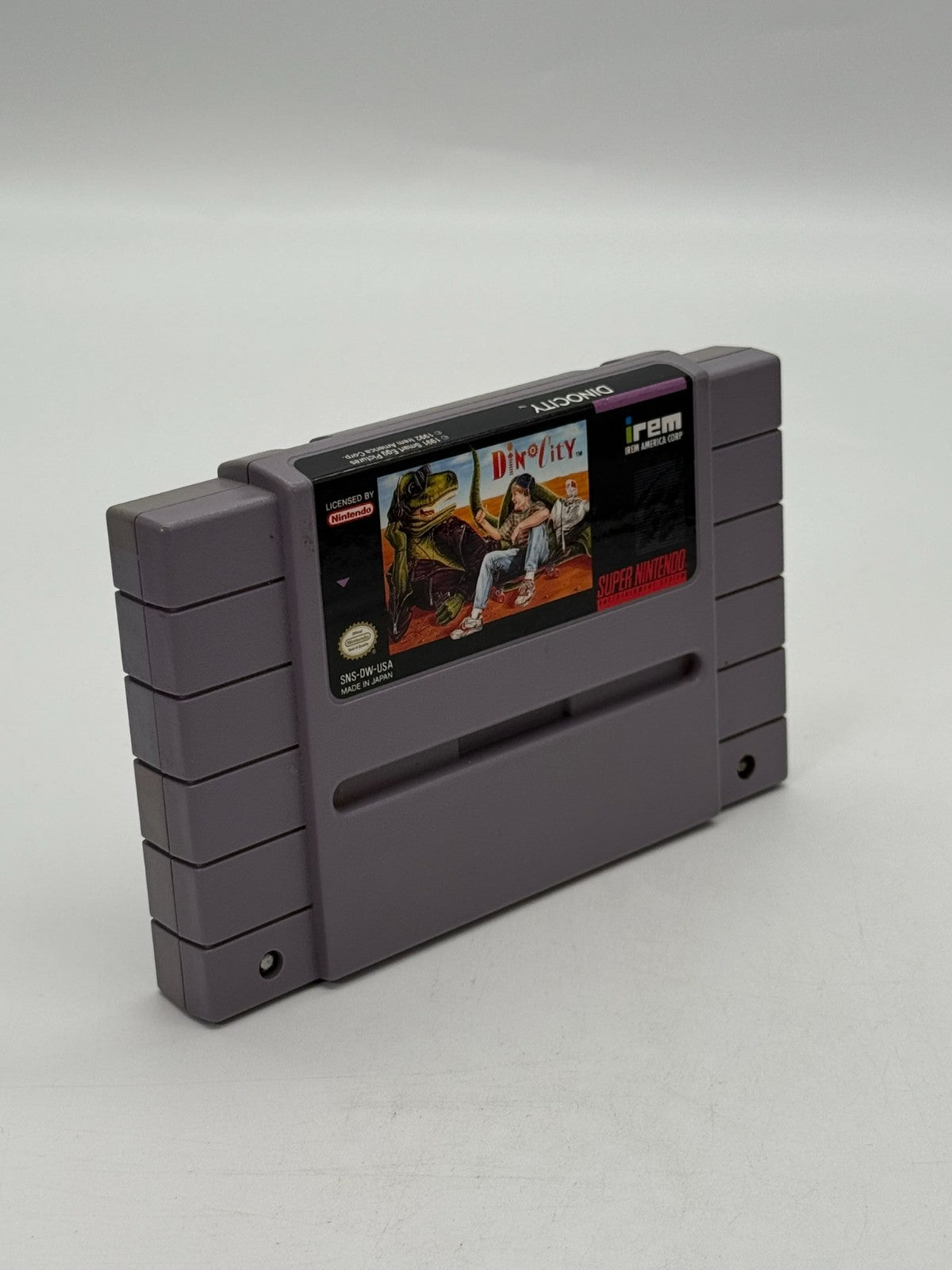 DinoCity Super Nintendo SNES NTSC-U/C bon état