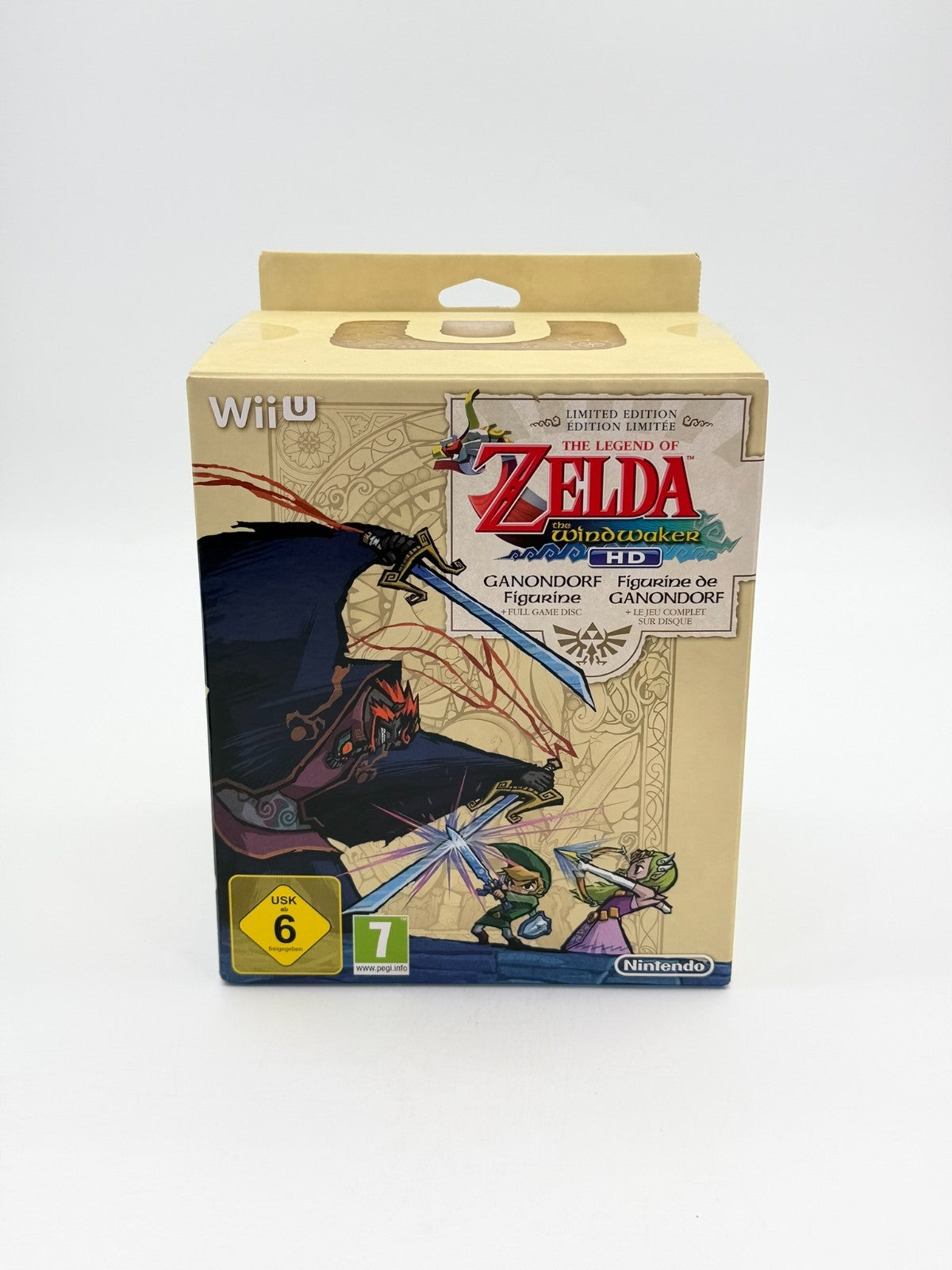 The Legend Of Zelda Wind Waker HD Limited Edition Nintendo Wii U Sehr gut CIB OVP