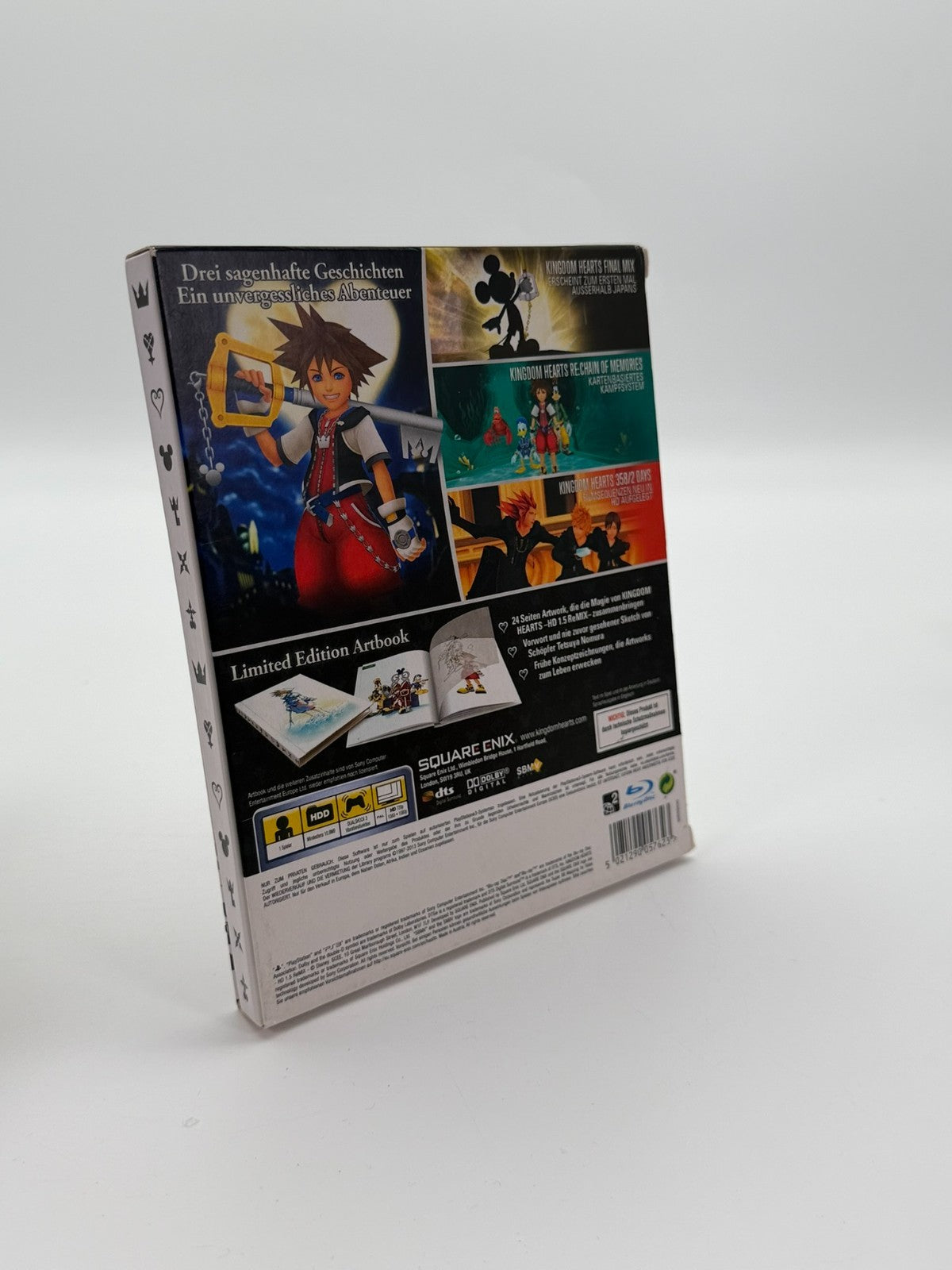 Kingdom Hearts HD 1.5 Remix Limited Edition Sony Playstation 3 Très bon état CIB OVP