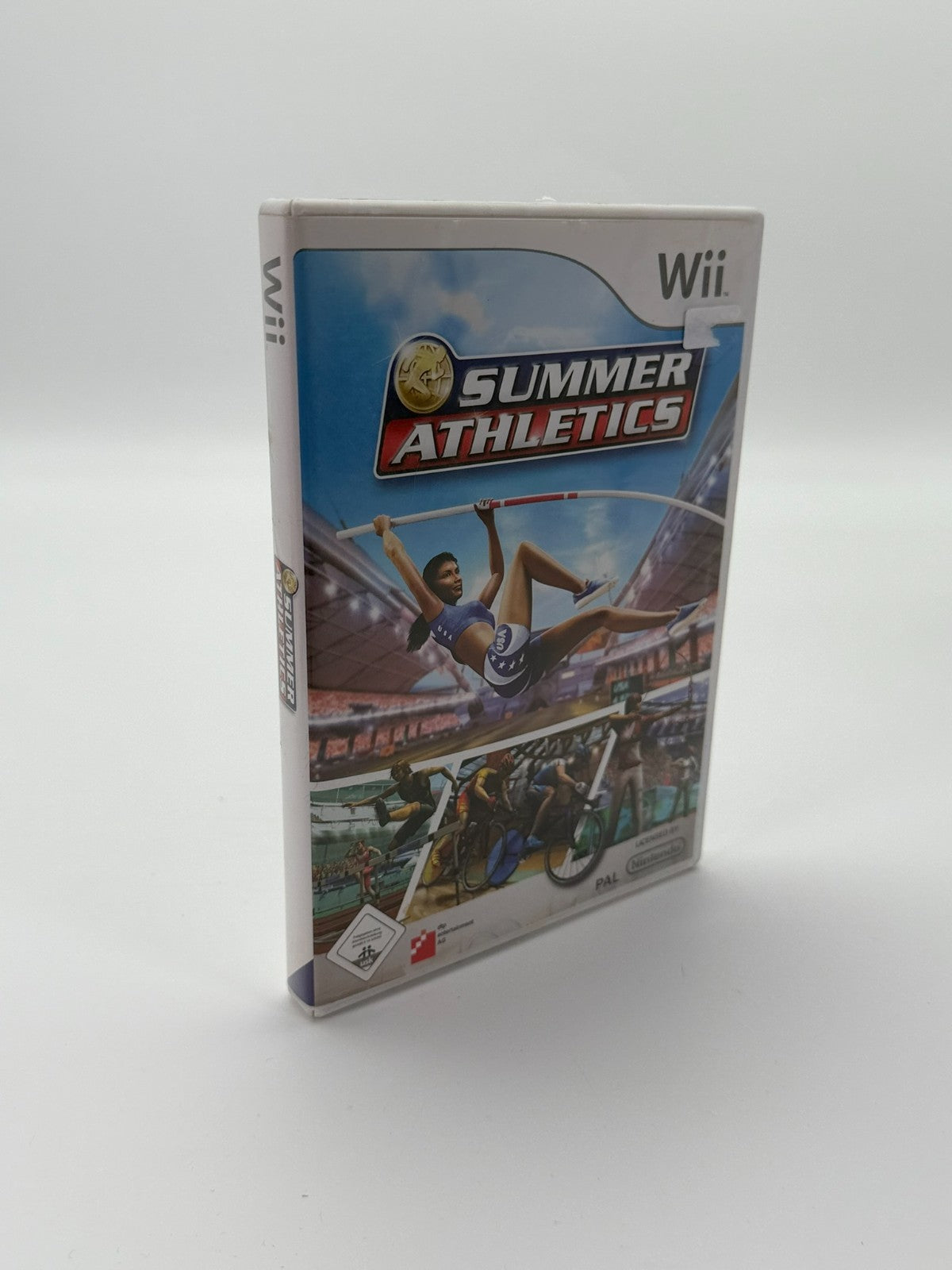 Summer Athletics Nintendo Wii guter Zustand CIB OVP