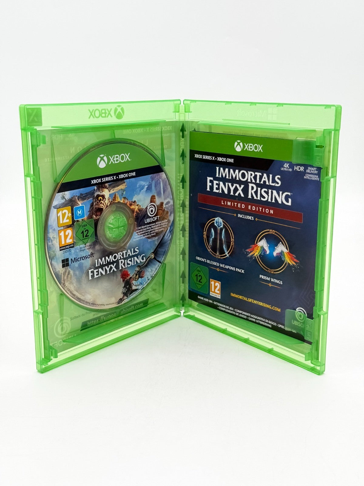 Immortals Fenyx Rising Limited Edition Microsoft XBox One & Series X Sehr gut CIB