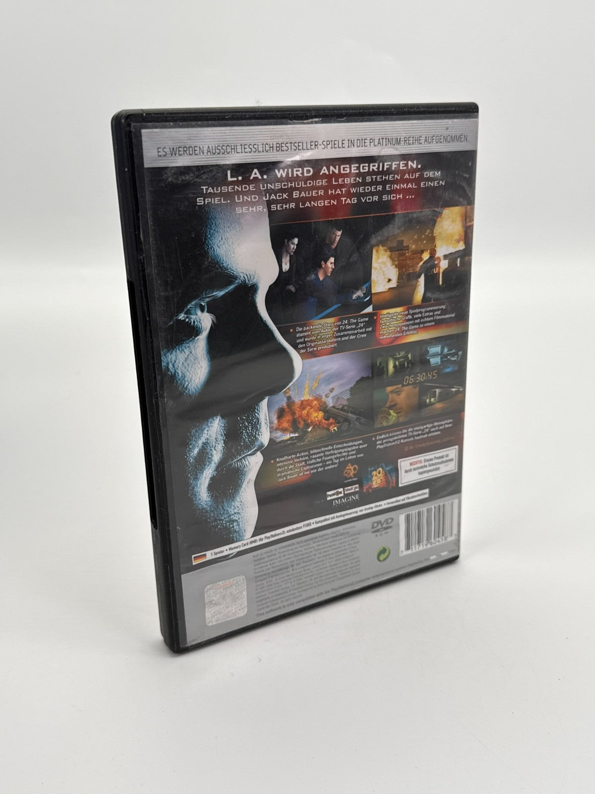 24 The Game Sony Playstation 2 Good Condition CIB OVP