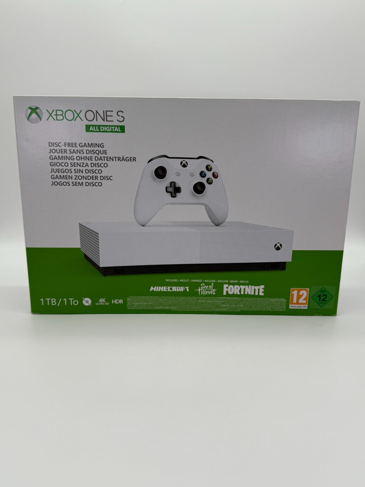 Microsoft Xbox One S All-Digital Edition 1TB Spielekonsole - Neu Factory Sealed