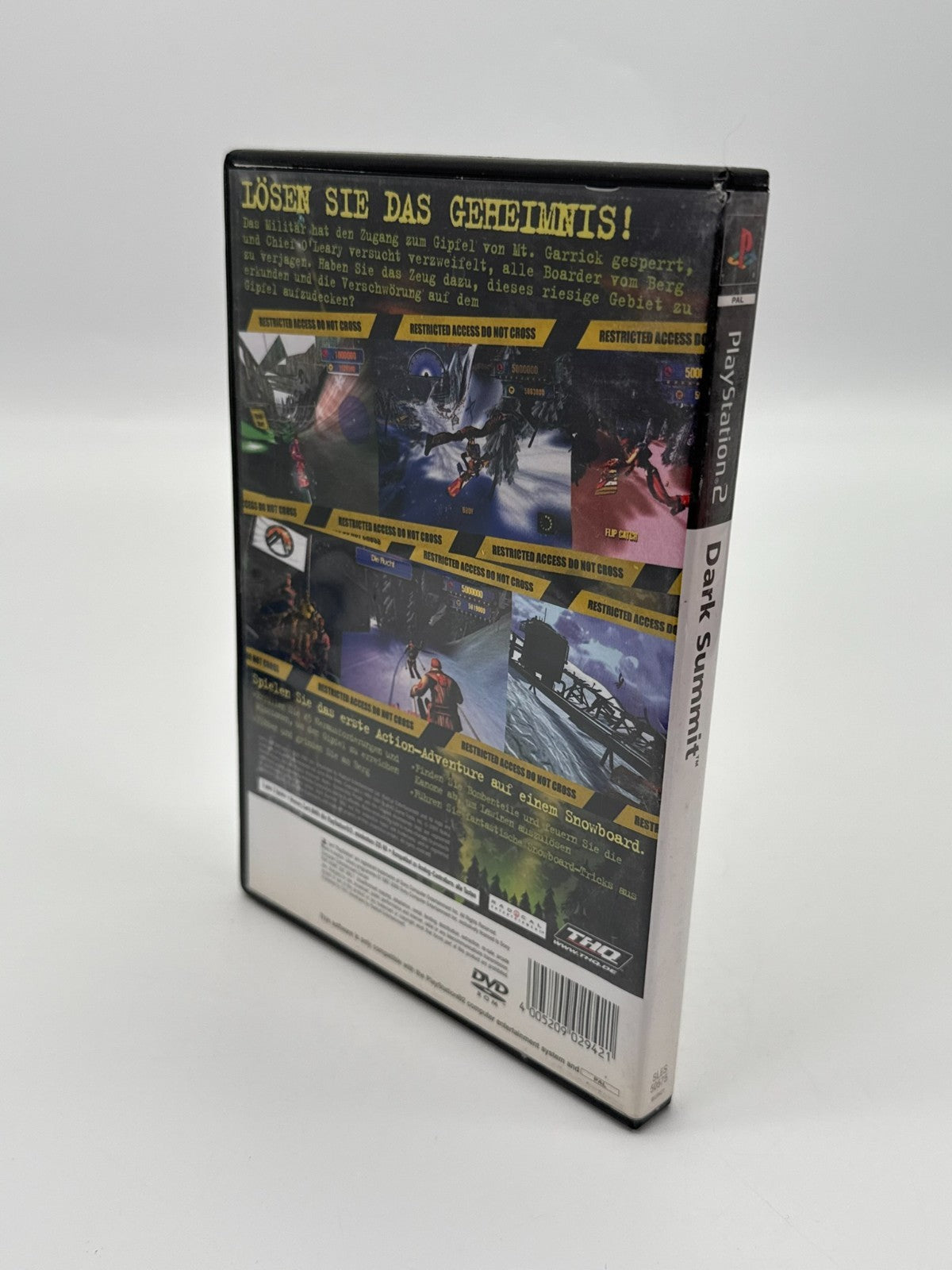 Dark Summit Sony Playstation 2 bon état CIB OVP