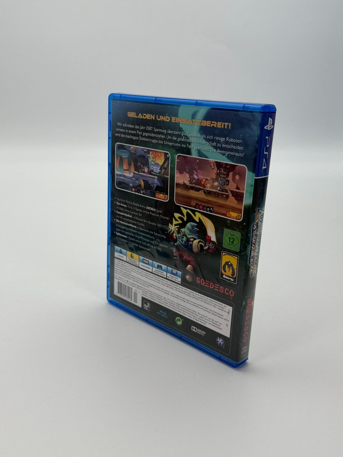Awesomenauts Assemble Sony Playstation 4 guter Zustand CIB OVP