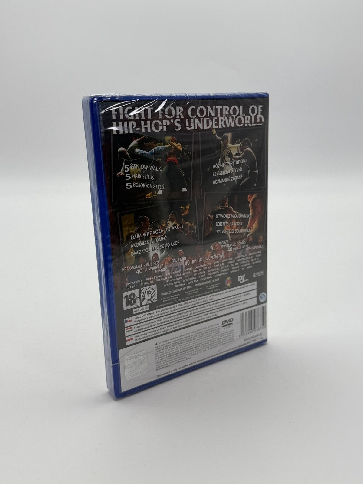 Def Jam Fight For NY Sony Playstation 2 Factory Sealed NEU CIB OVP