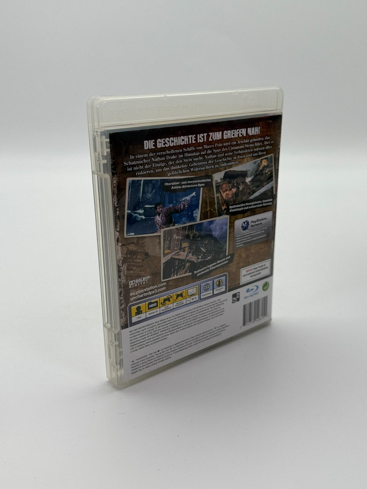 Uncharted 2 Among Thieves Sony Playstation 3 Sehr guter Zustand CIB OVP
