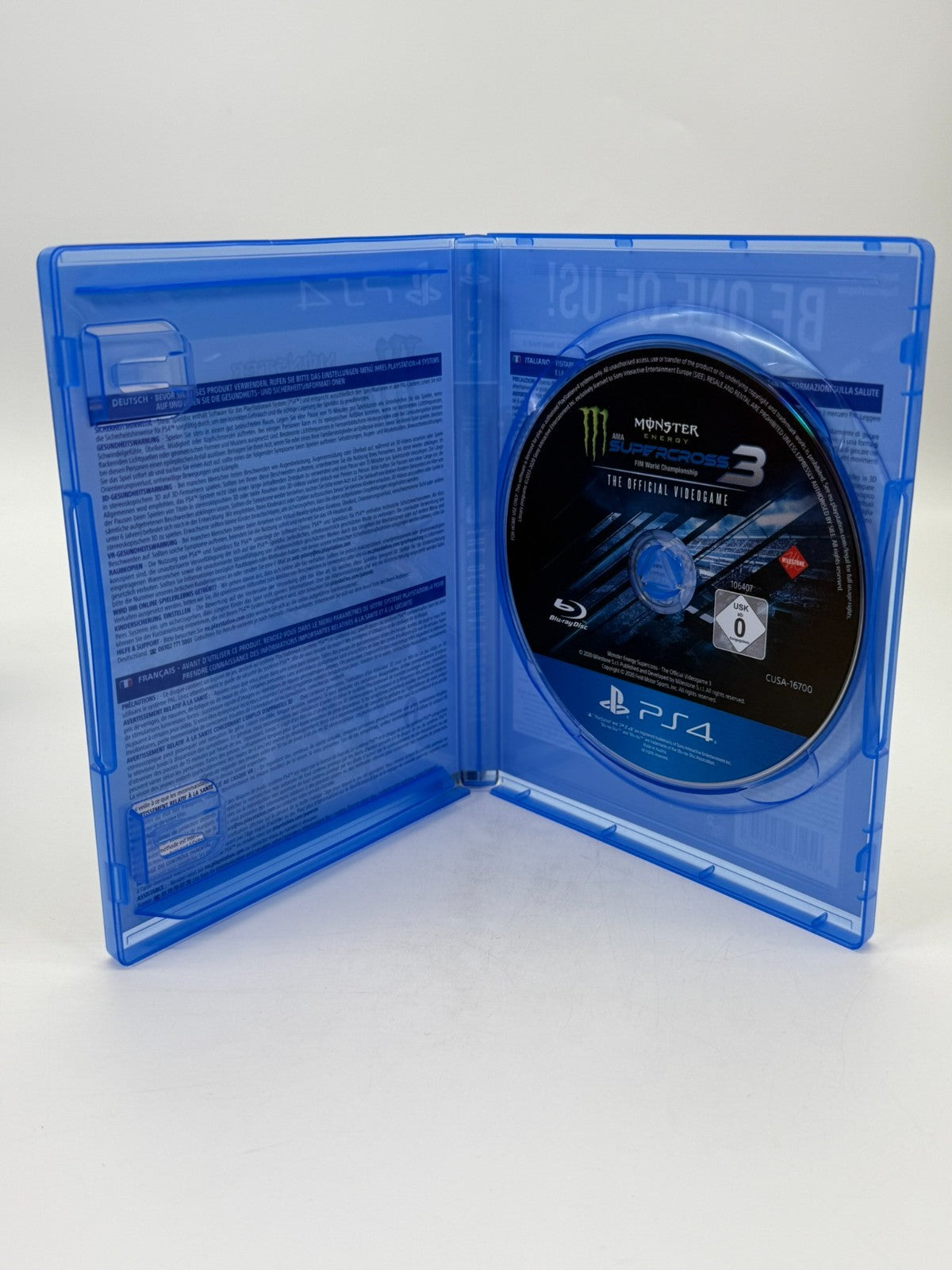 Monster Energy Supercross - Le jeu vidéo officiel 3 Sony Playstation 4 NEUF SOUS BLISTER
