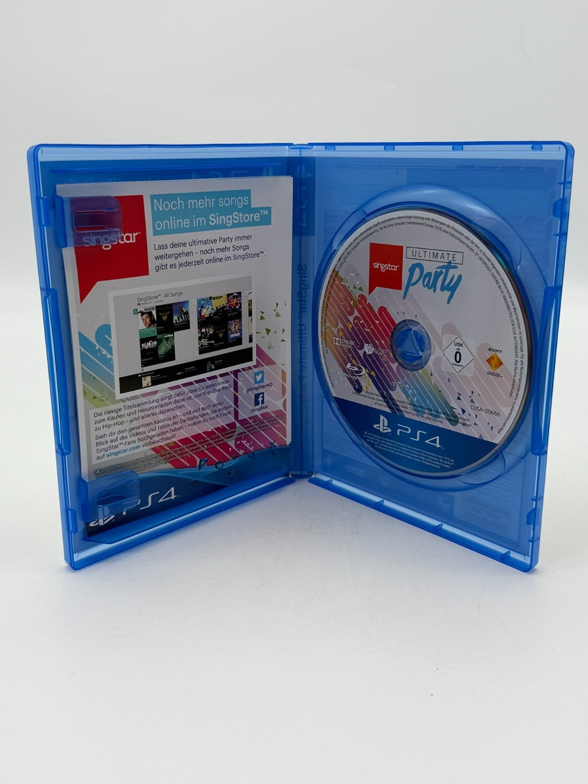 SingStar Ultimate Party Sony Playstation 4 Sehr guter Zustand CIB OVP