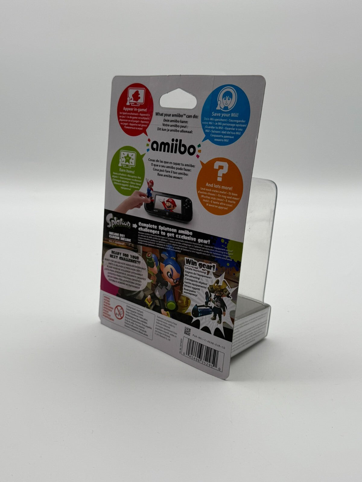 Splatoon Inkling Boy amiibo 3DS Wii U Switch New & Unused