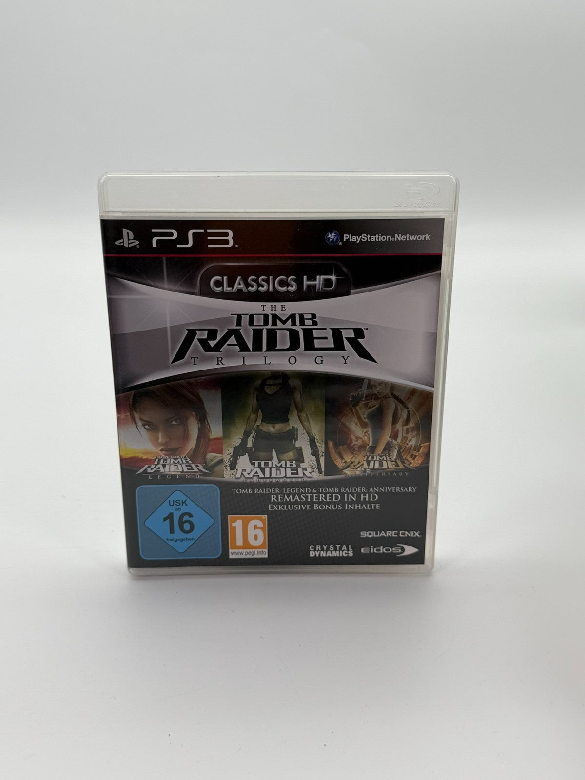 Tomb Raider Classic HD Trilogy Sony Playstation 3 Très bon état CIB OVP