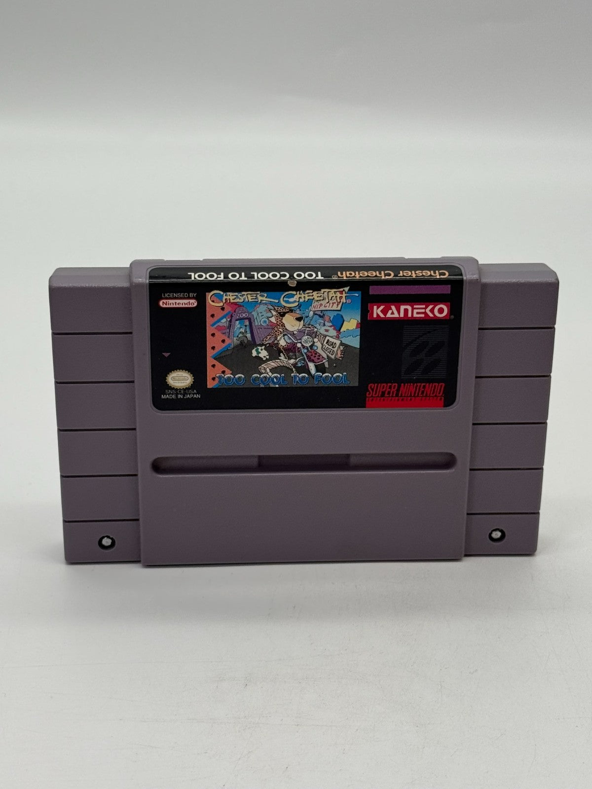 Chester Cheetah Too Cool To Fool Super Nintendo SNES NTSC-U/C bon état