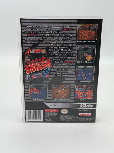 Super Smash T.V. Super Nintendo SNES NTSC-U/C gut - Sehr gut Modul + Anleitung