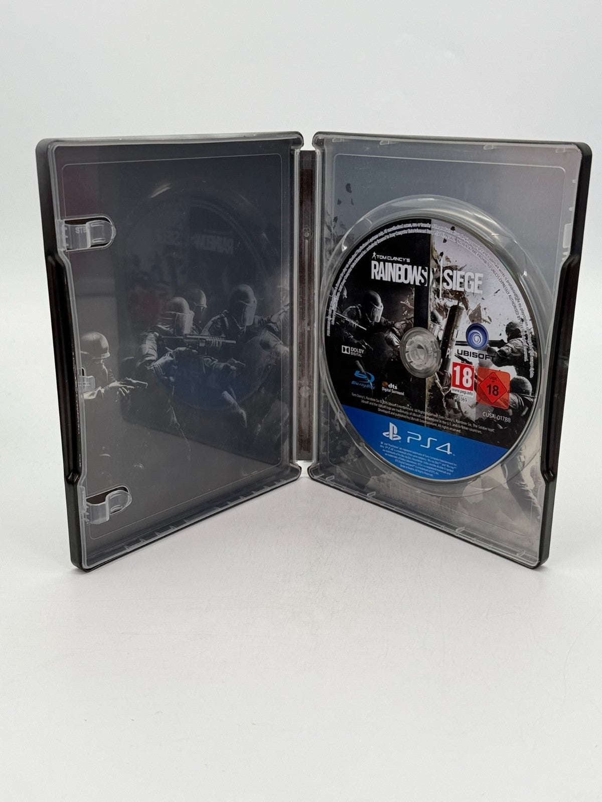Tom Clancy's Rainbow Six Siege Steelbook Sony Playstation 4 avec jeu État bon