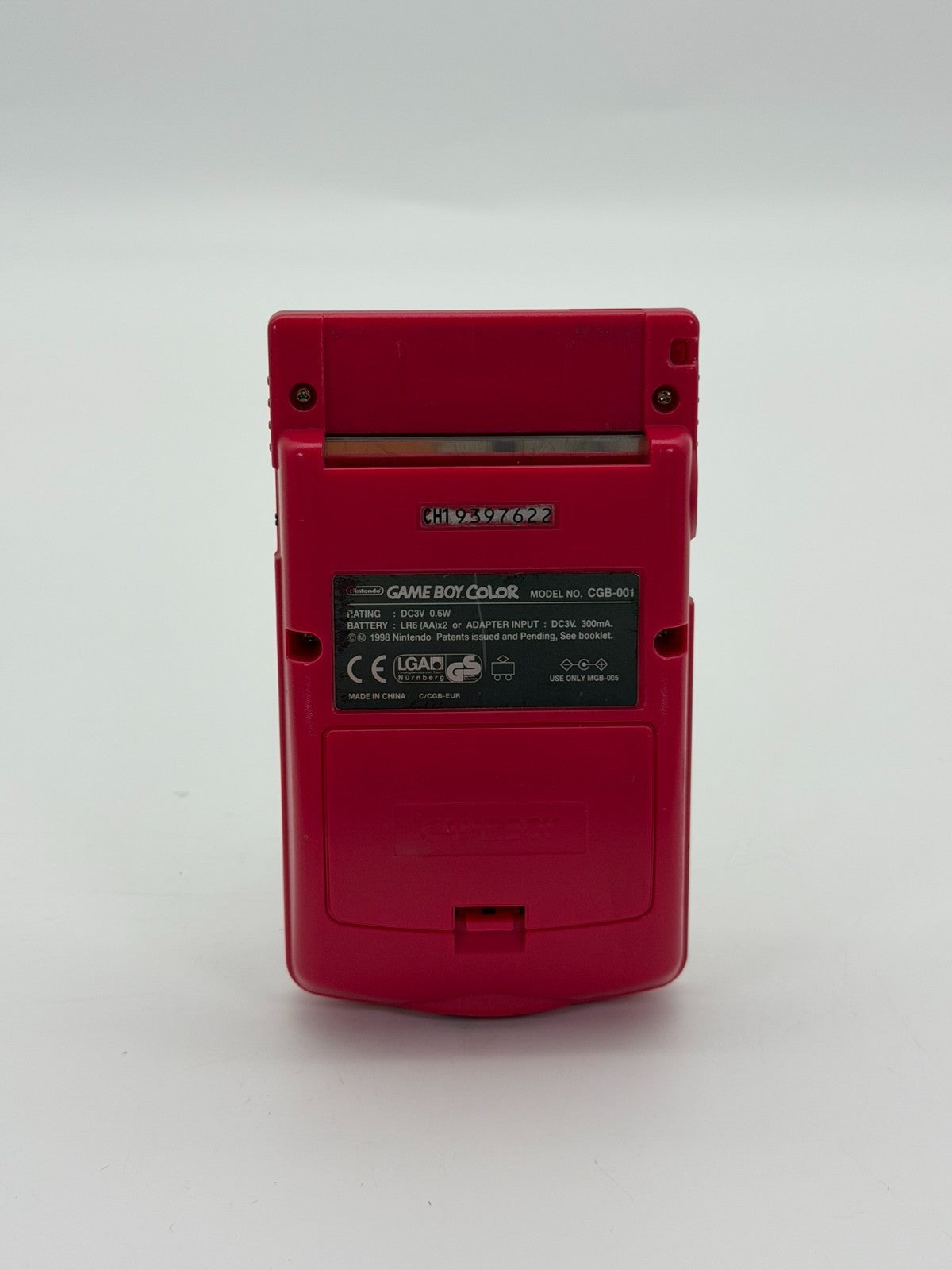 Nintendo Game Boy Color Rose bon état console seule testée