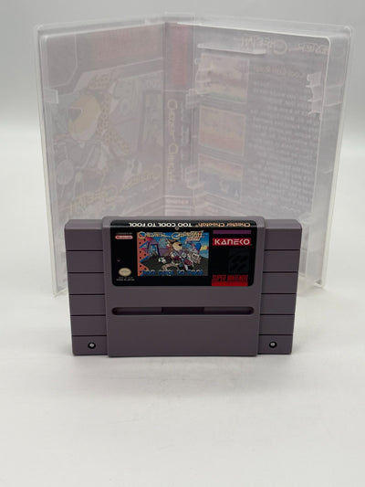 Chester Cheetah Too Cool To Fool Super Nintendo SNES NTSC-U/C bon état