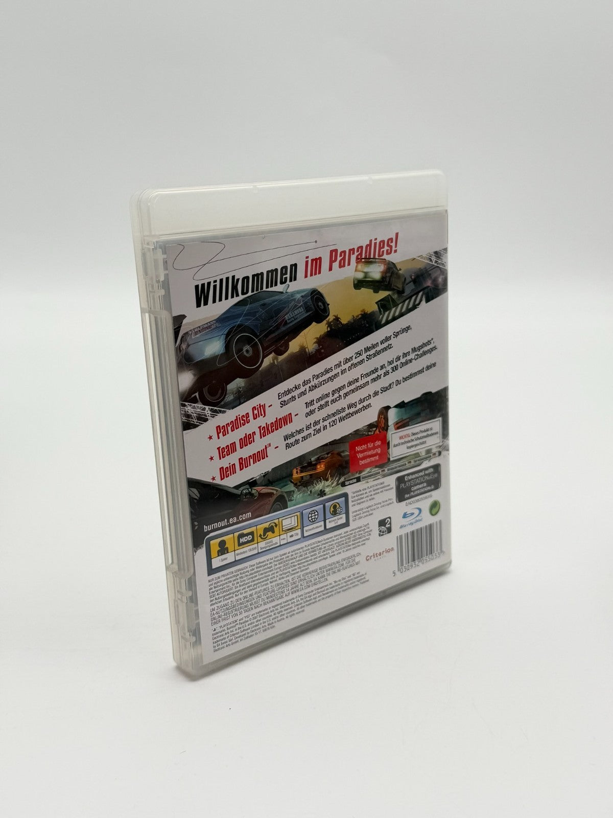 Burnout Paradise Sony Playstation 3 Sehr guter Zustand CIB OVP