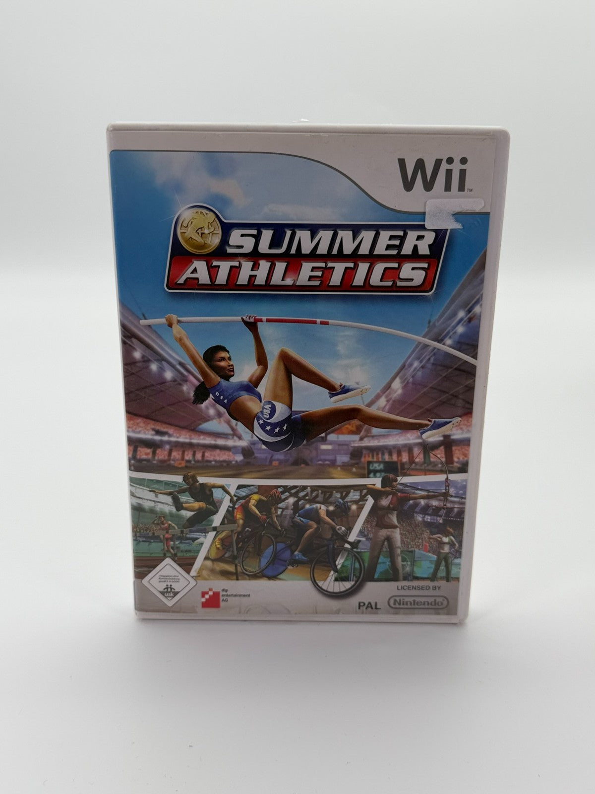 Summer Athletics Nintendo Wii guter Zustand CIB OVP