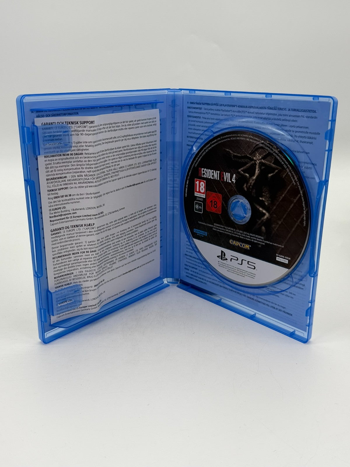 Resident Evil 4 Sony Playstation 5 Neuwertiger Zustand CIB OVP