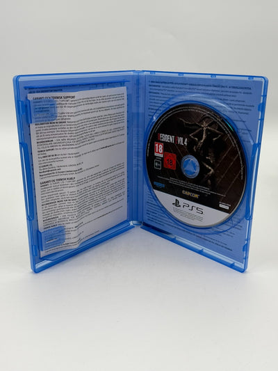 Resident Evil 4 Sony Playstation 5 Neuwertiger Zustand CIB OVP