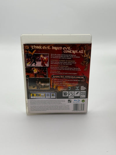 Overlord Raising Hell Sony Playstation 3 Sehr guter Zustand CIB OVP + Karte