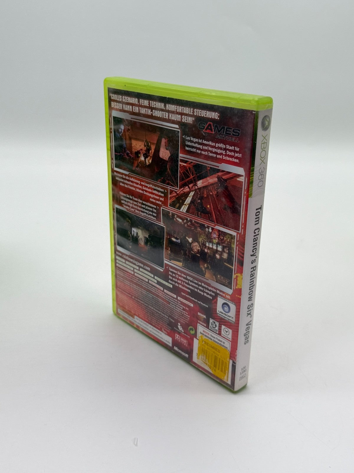 Tom Clancys Rainbow Six Vegas Microsoft XBox 360 Akzeptabler Zustand CIB OVP