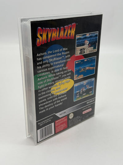 Skyblazer Super Nintendo SNES PAL bon état Cartouche + Housse de protection