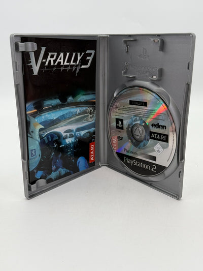 V-Rally 3 Sony Playstation 2guter Zustand CIB OVP