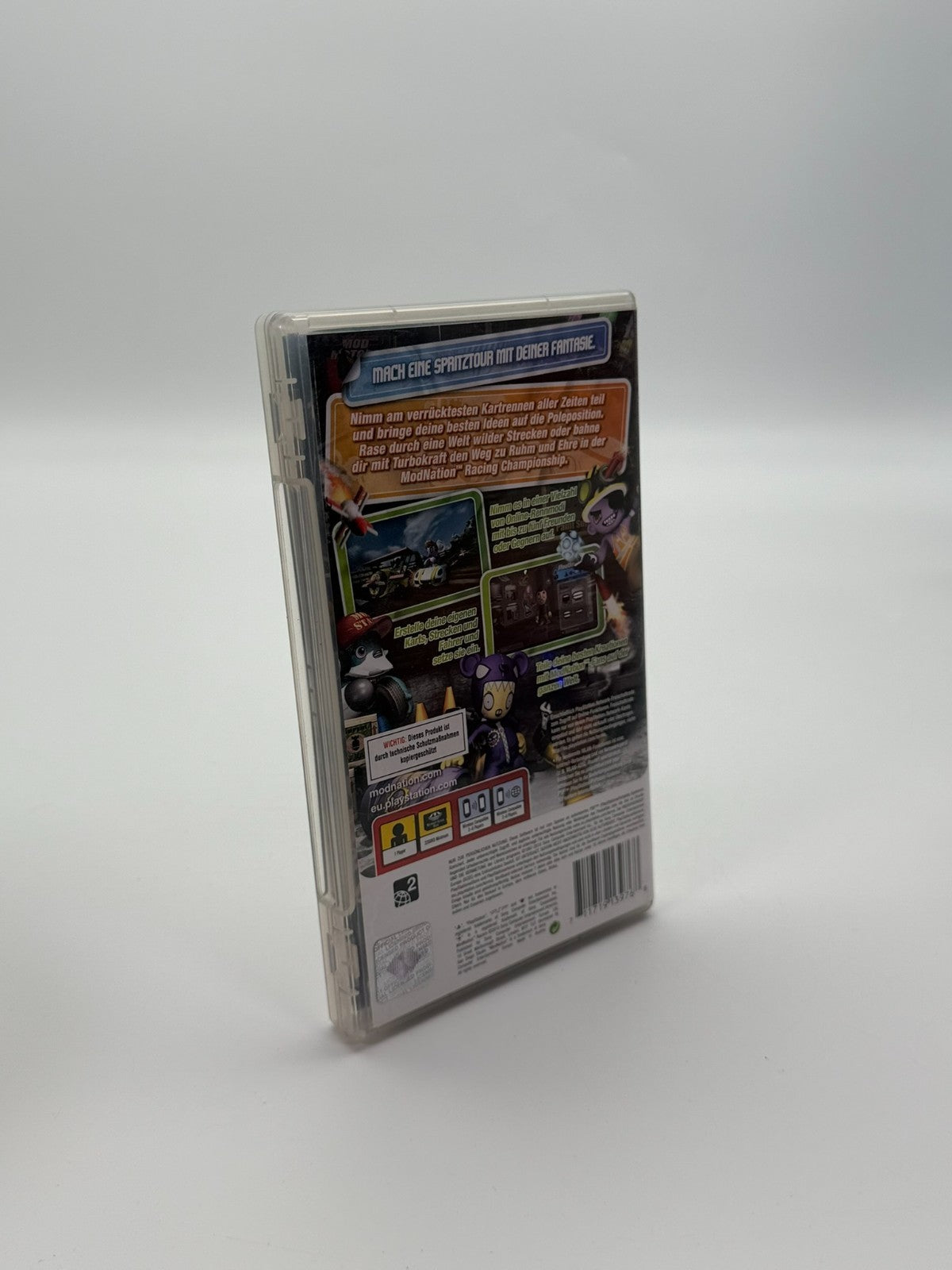ModNation Racers Sony PSP guter Zustand CIB OVP