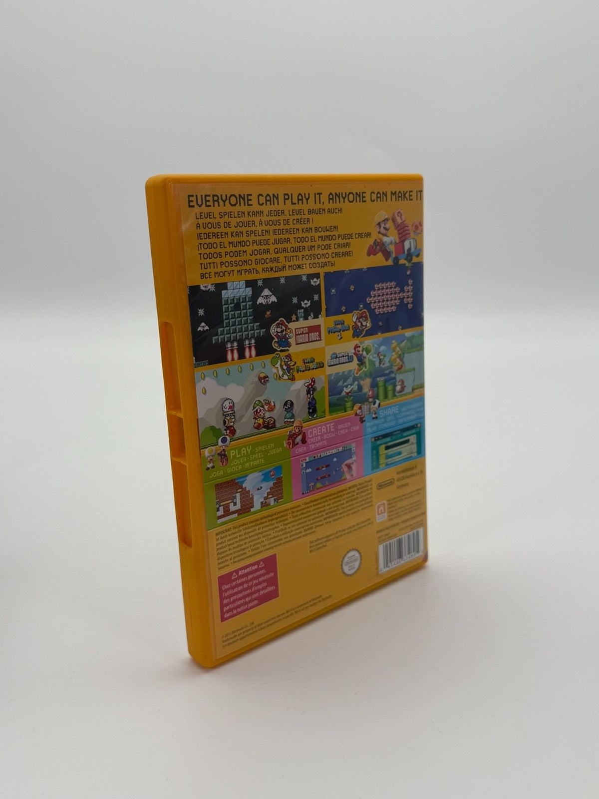 Super Mario Maker Nintendo Wii U Very good condition CIB OVP