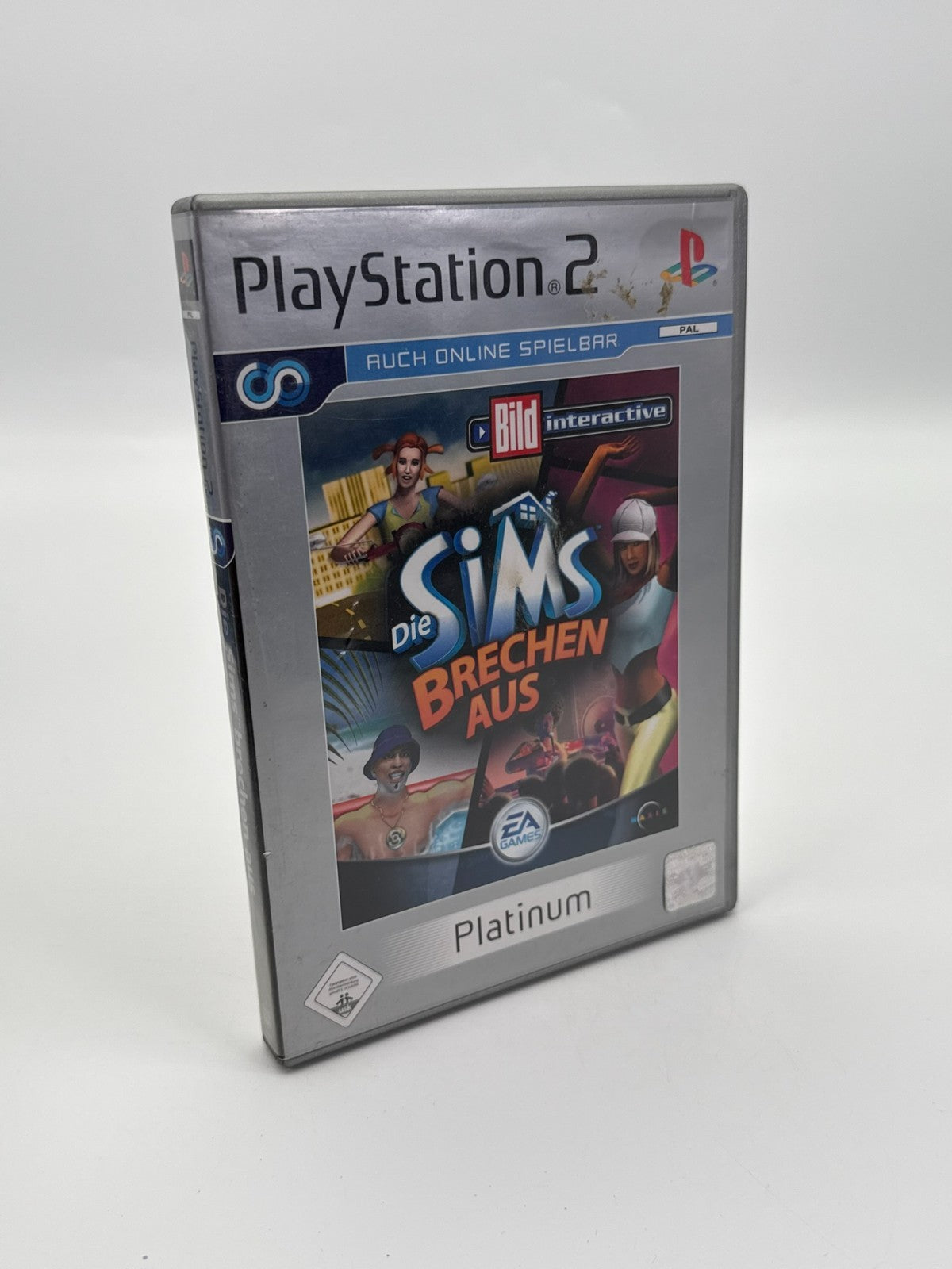 Die Sims brechen aus Sony Playstation 2 guter Zustand CIB OVP