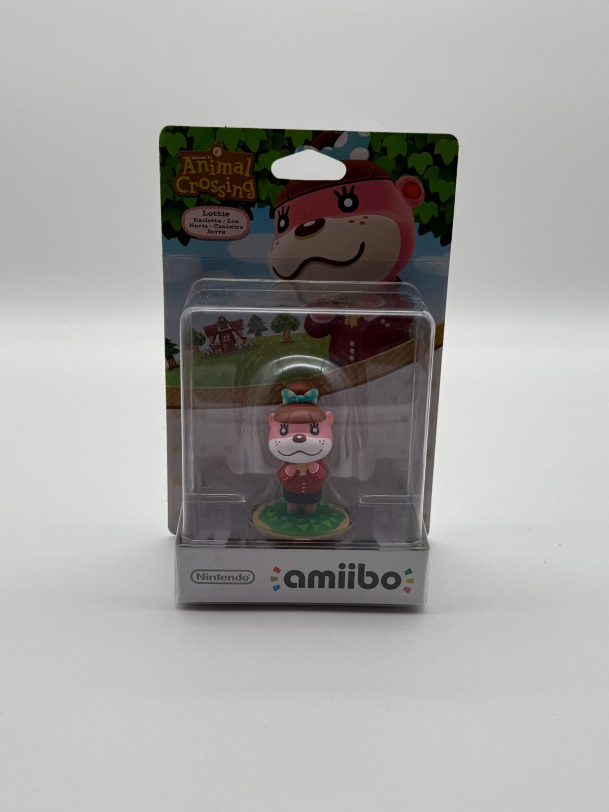 Animal Crossing Lottie Karlotta Amiibo 3DS Wii U Switch Neuf & Non utilisé
