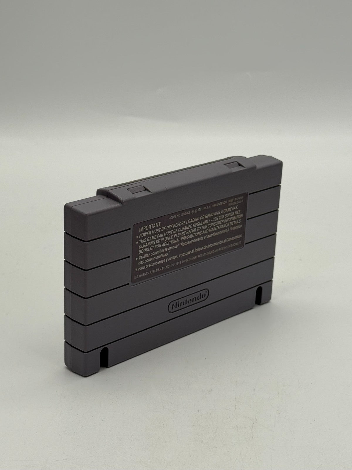 Shaq Fu Super Nintendo SNES NTSC-U/C Good Condition Cartridge + Case
