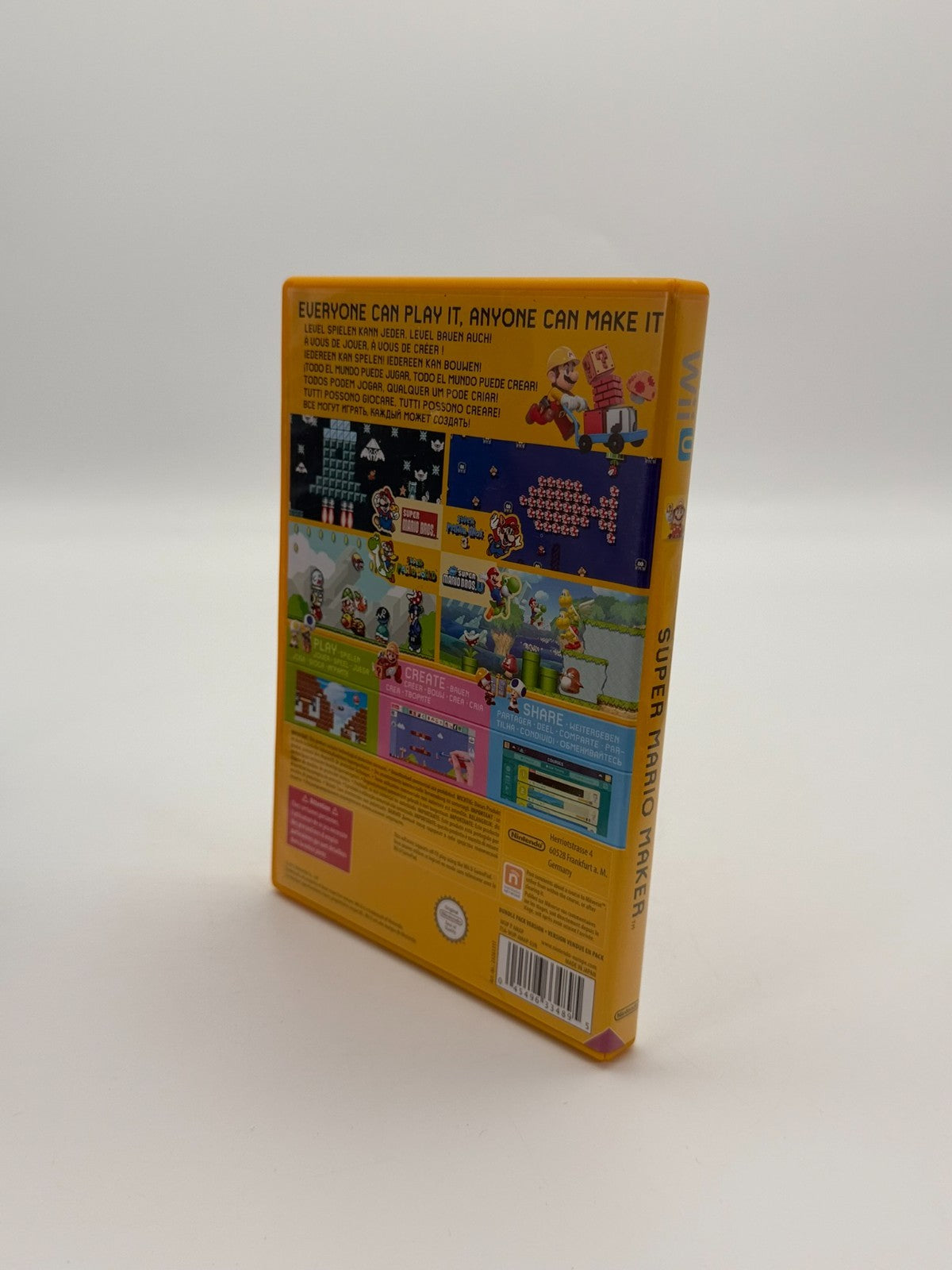 Super Mario Maker Nintendo Wii U Sehr guter Zustand CIB OVP