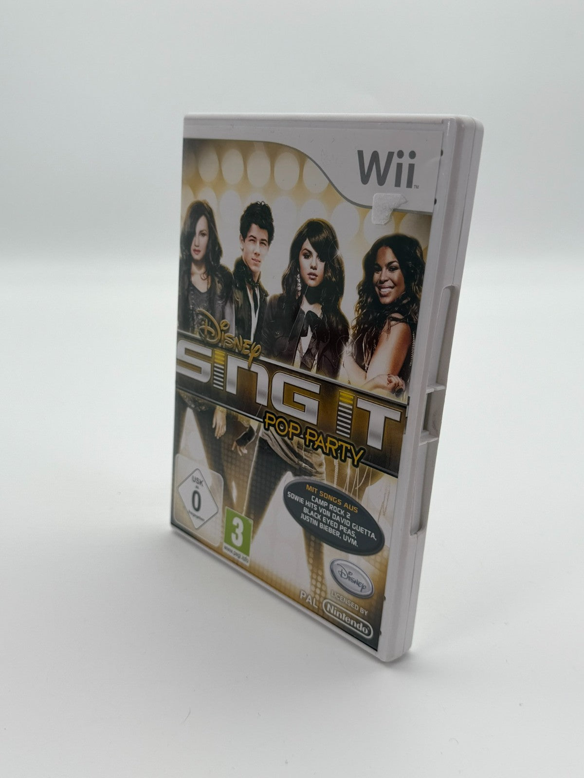 Disney Sing It Pop Party Nintendo Wii guter Zustand CIB OVP