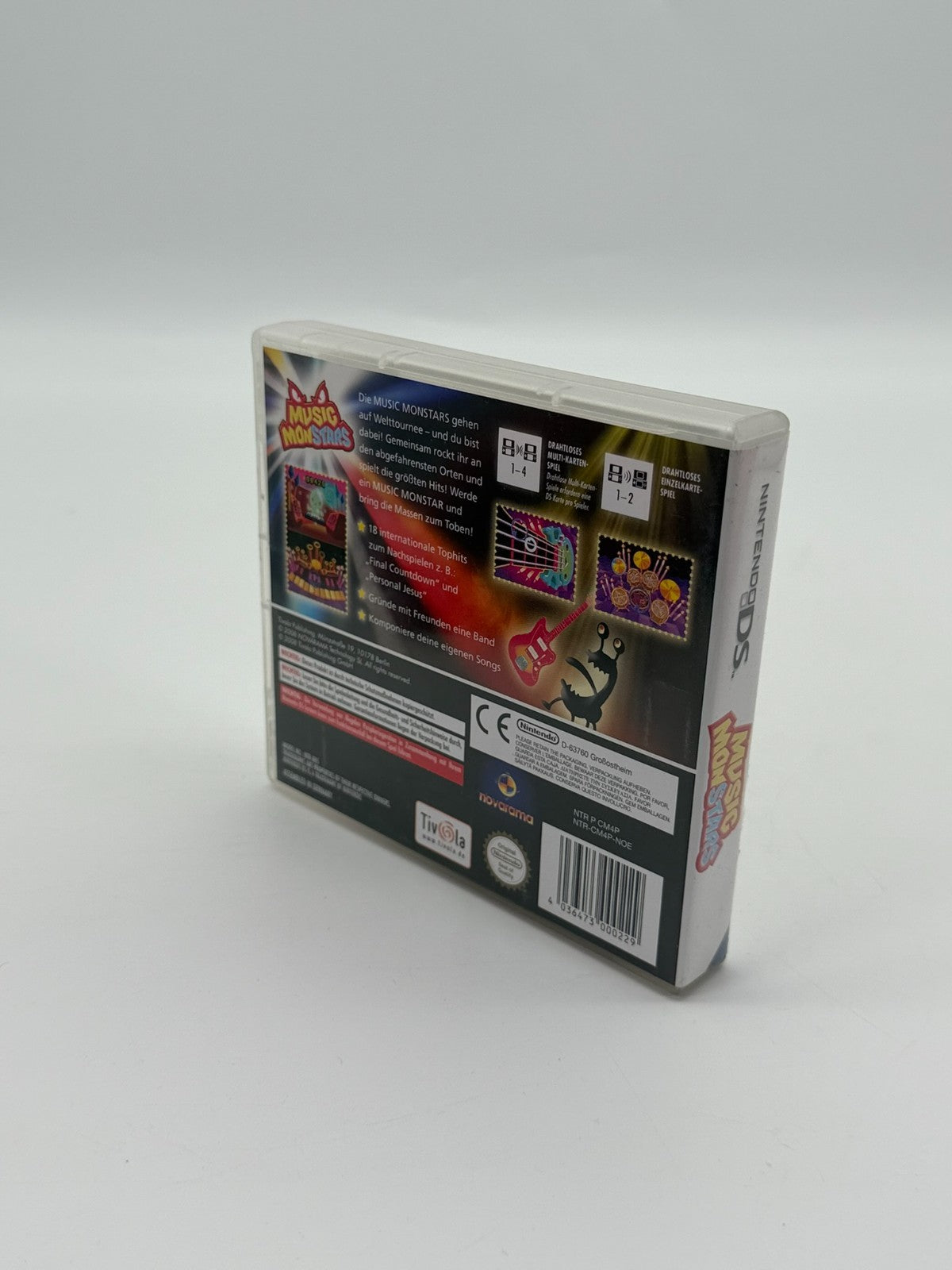 Music Monstars Nintendo DS guter Zustand CIB OVP