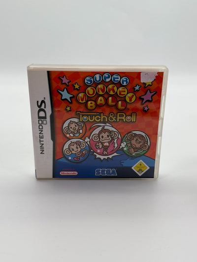 Super Monkey Ball Touch & Roll Nintendo DS guter Zustand CIB OVP