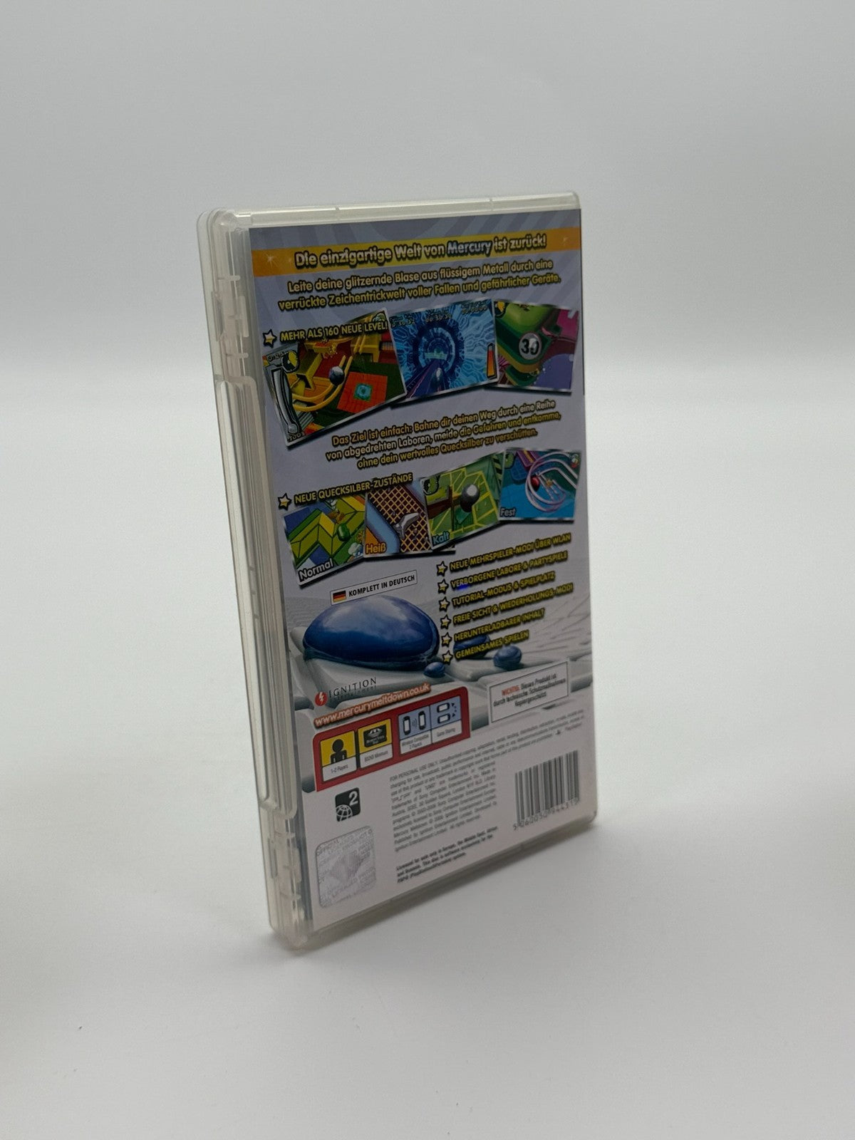 Mercury Meltdown Sony PSP Sehr guter Zustand CIB OVP
