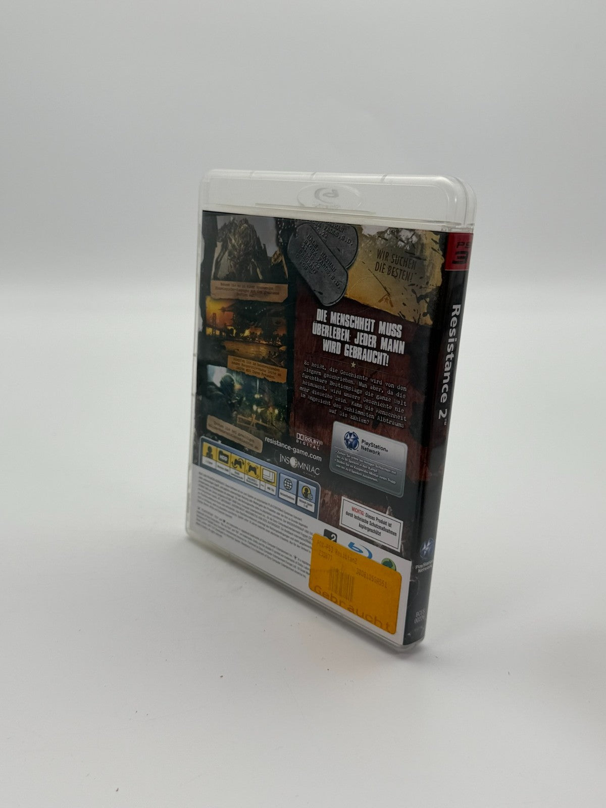 Resistance 2 Sony Playstation 3 Sehr guter Zustand CIB OVP